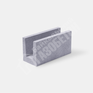 картинка U-Блок автоклавного газобетона Б2, (Краслэнд)