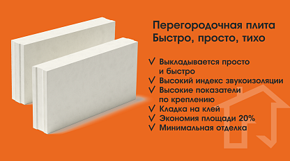 Перегородочная плита Перегородочная плита